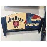 Jim Beam and Pepsi sign
