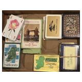 Assorted playing cards