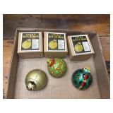 3 vtg tin litho friction toys 1960s Japan w/box