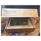 NIB pampered chef stoneware loaf pan