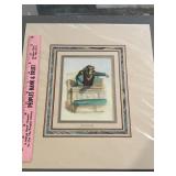 1842 GRANDVILLE -" Stopping Time" print