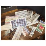 Sheets of stamps