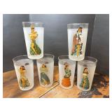 Vintage seï¿½orita, pin-up girl glasses