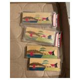 For vintage Japanese wooden magic coin, slide toys