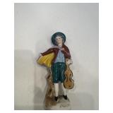 Occupied Japan, colonial style figurine, 5 1/2"