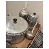 Aluminum pot and coffee pots