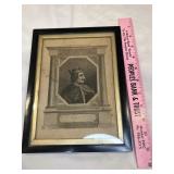 British King Henry I 1803 Antique Copper Table