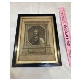 British King Henry III 1804 Antique Copper Table