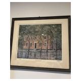 " Mary Todd home" print vt Huston 24ï¿½x27.5ï¿½