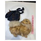 Vtg dog and denim purses