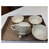 Lenox Brookedale tea cups