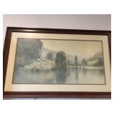 Paul Sawyier print 36" x 21 1/2ï¿½