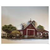 Burwood 1974 farm plaque 48" x 15ï¿½