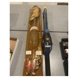 Unused rocket fishing rod