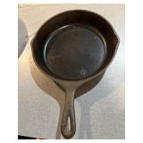 Cast iron 6SK USA skillet 9 1/4 inch