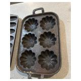Cast iron corn muffin pan 10 3/4" x7.5