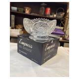 Empress lead crystal bowl