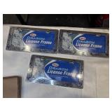 New heavy duty license plate holders