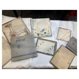 Vtg linens in boxes