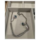 Costume, jewelry, necklace, and earrings