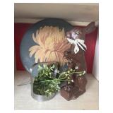 Easter vignette ï¿½ biscuit cutter, old tin,