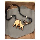 Lg elephant necklace