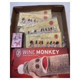 German napkin holder, cards, etc