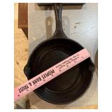 Old mountain 7 1/2 inch cast-iron skillet