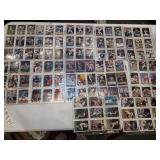 216 baseball cards in sleeves