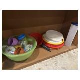 Tupperware, seed starter pots, etc