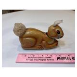 TPS Made in Japan rabbit metal wind up toy. Works!