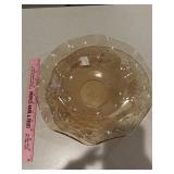 Lg Amber bowl