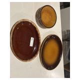 Hull platter, Ranchero platter,bowls