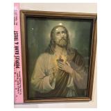 Sacred Heart of Jesus litho