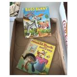 Vintage Bugs Bunny and Donald Duck books