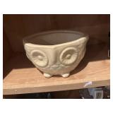 Owl flower pot