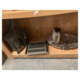 Leaf platter, measuring spoons, etc.