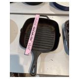 Jim Beam cast-iron griddle/skillet square