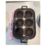Cast iron corn muffin pan