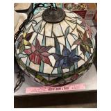 Tiffany style hanging light fixture