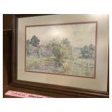 Paul Sawyier ' The Old Homestead ï¿½ framed