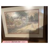 Paul Sawyier 'Berry Pickinï¿½' framed