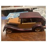 Wooden toy car