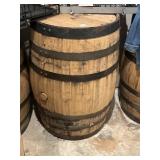 53 gallon white oak bourbon barrel once used