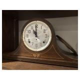 Mantel clock needs front glass put back on