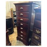 Cherry sheridan Lingerie chest eight drawer 56'