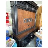 Black entertainment center