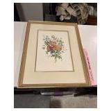 Signed and numbered botanical print