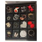 Costume jewelry earrings