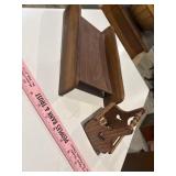 Small wooden heart basket, and napkin holder?